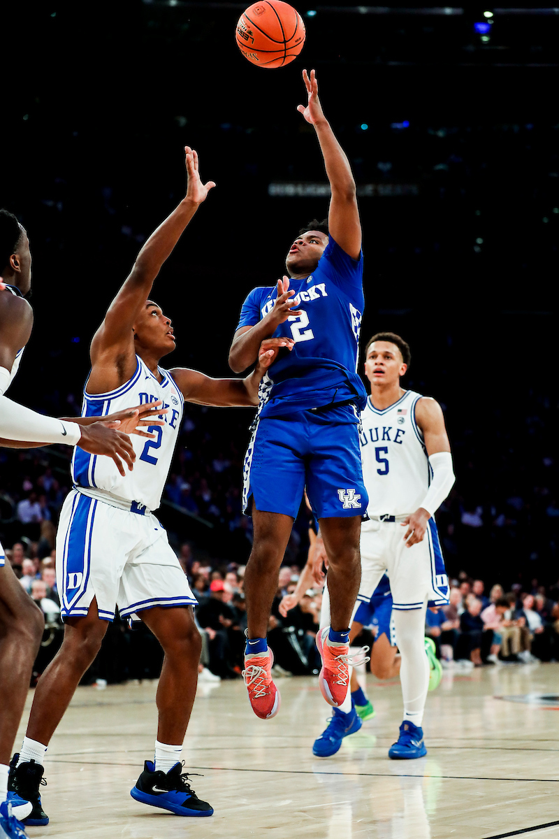 Sahvir Wheeler.

Kentucky loses to Duke 79-71 in the Champions Classic at Madison Square Garden in New York on Nov. 9, 2021.

Photos by Chet White | UK Athletics