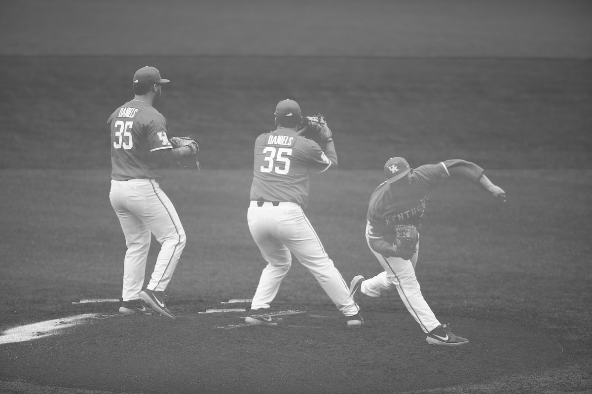 Cole Daniels.

University of Kentucky baseball vs. Texas A&M.

Photo by Quinn Foster | UK Athletics