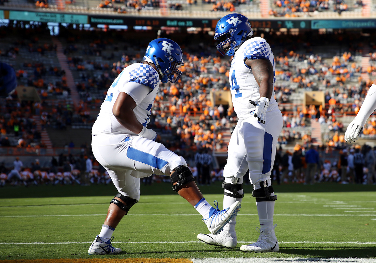 EJ Price, George Asafo-Adjei


Football falls to Tennessee 24-7.

Photo by Britney Howard  | UK Athletics