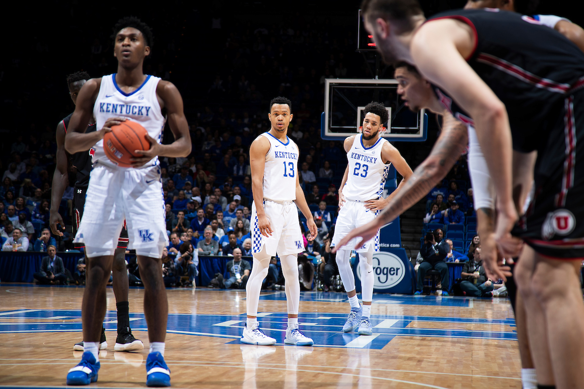 Jemarl Baker.

Kentucky beat Utah 88-61 on Saturday, December 15, 2018, in Lexington's Rupp Arena.

Photo by Chet White | UK Athletics