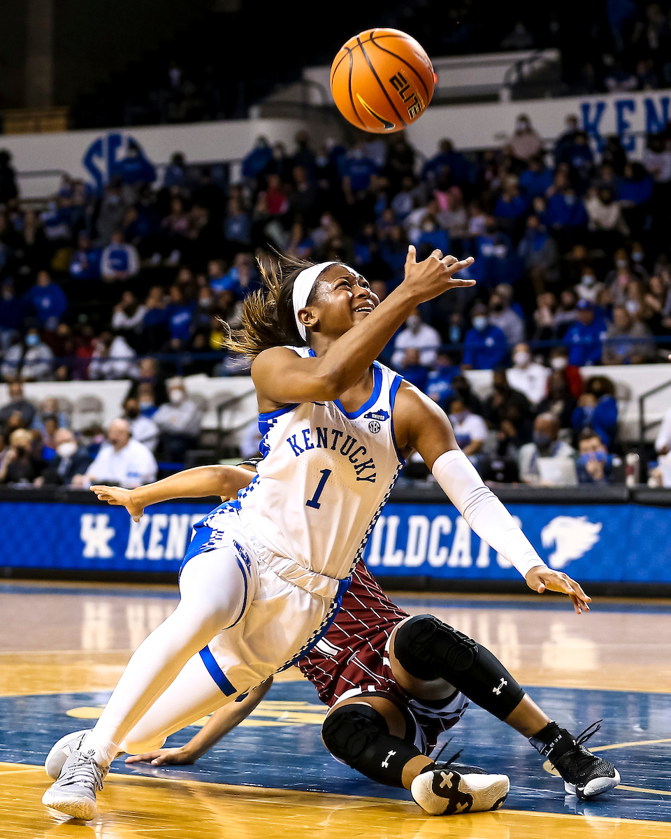 Robyn Benton.

Kentucky loses to South Carolina 59-50..

Photo by Eddie Justice | UK Athletics