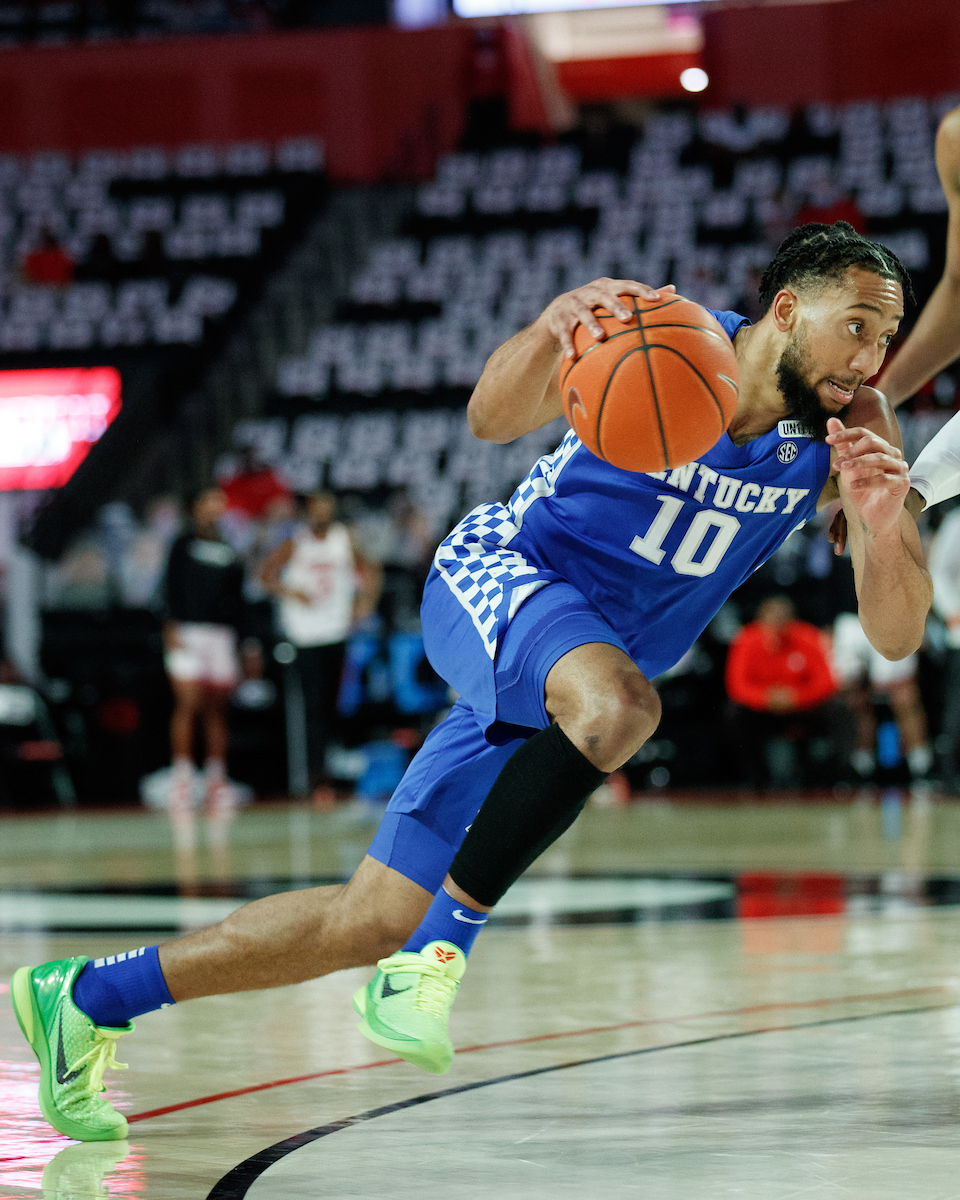 Davion Mintz.

Kentucky falls to Georgia, 63-62.

Photo by Elliott Hess | UK Athletics