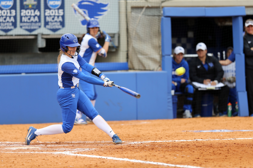 Jenny Schaper

Softball beat MTSU 10-1 on Friday, April 6, 2018.
Photo by Britney Howard | UK Athletics