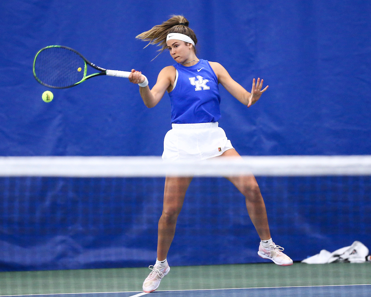 Carla Girbau.

Kentucky defeats Miami Ohio 5-2.

Photo by Grace Bradley | UK Athletics