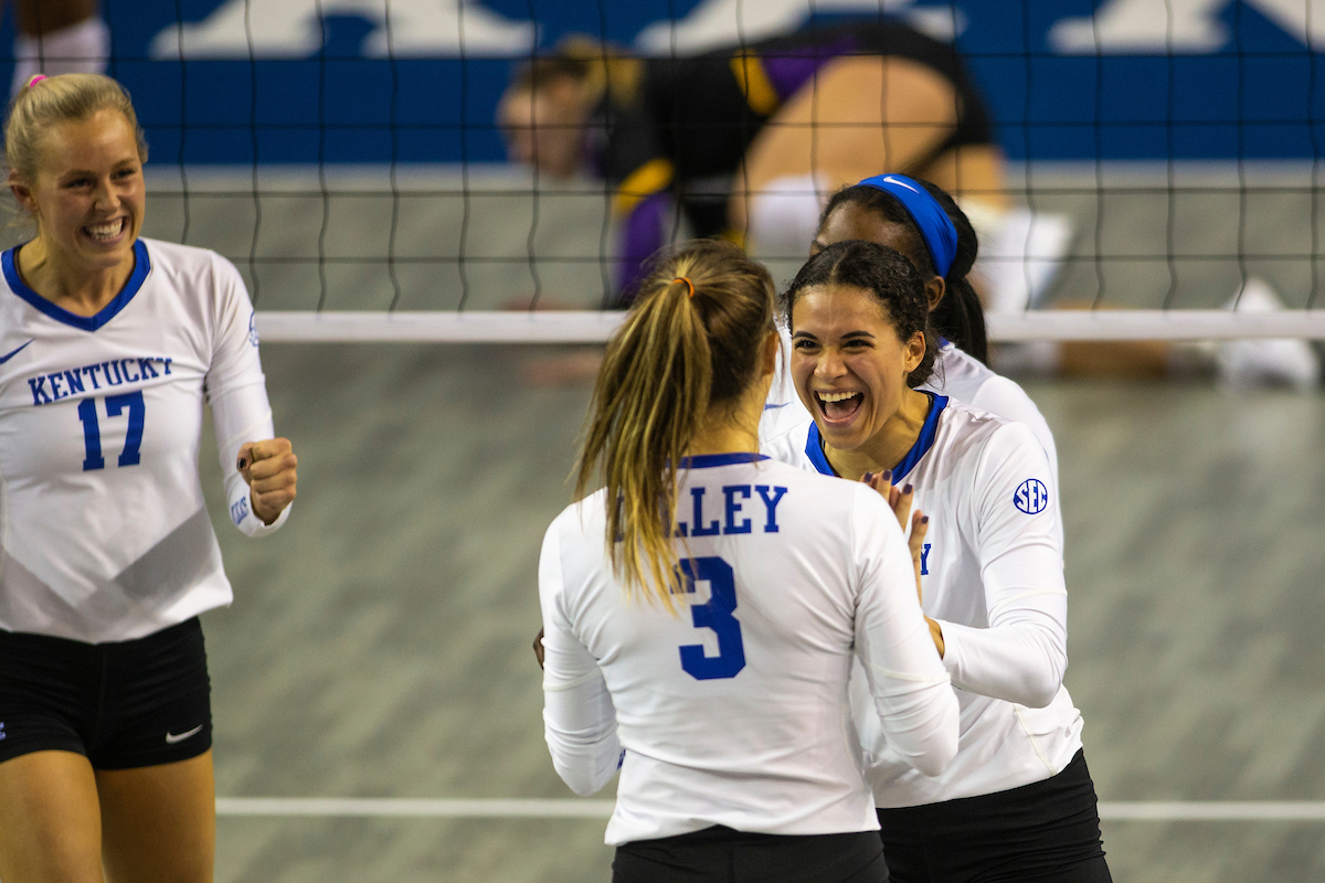 Avery Skinner.

Kentucky sweeps LSU 3-0.

Photo by Grace Bradley | UK Athletics