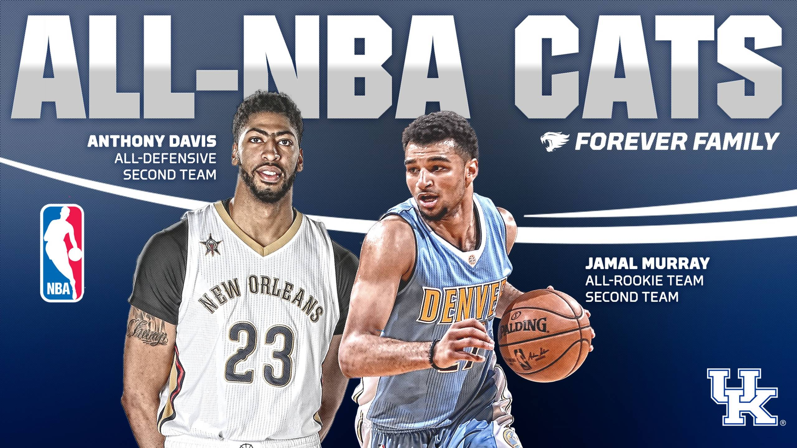 Anthony Davis, Jamal Murray Earn NBA Honors