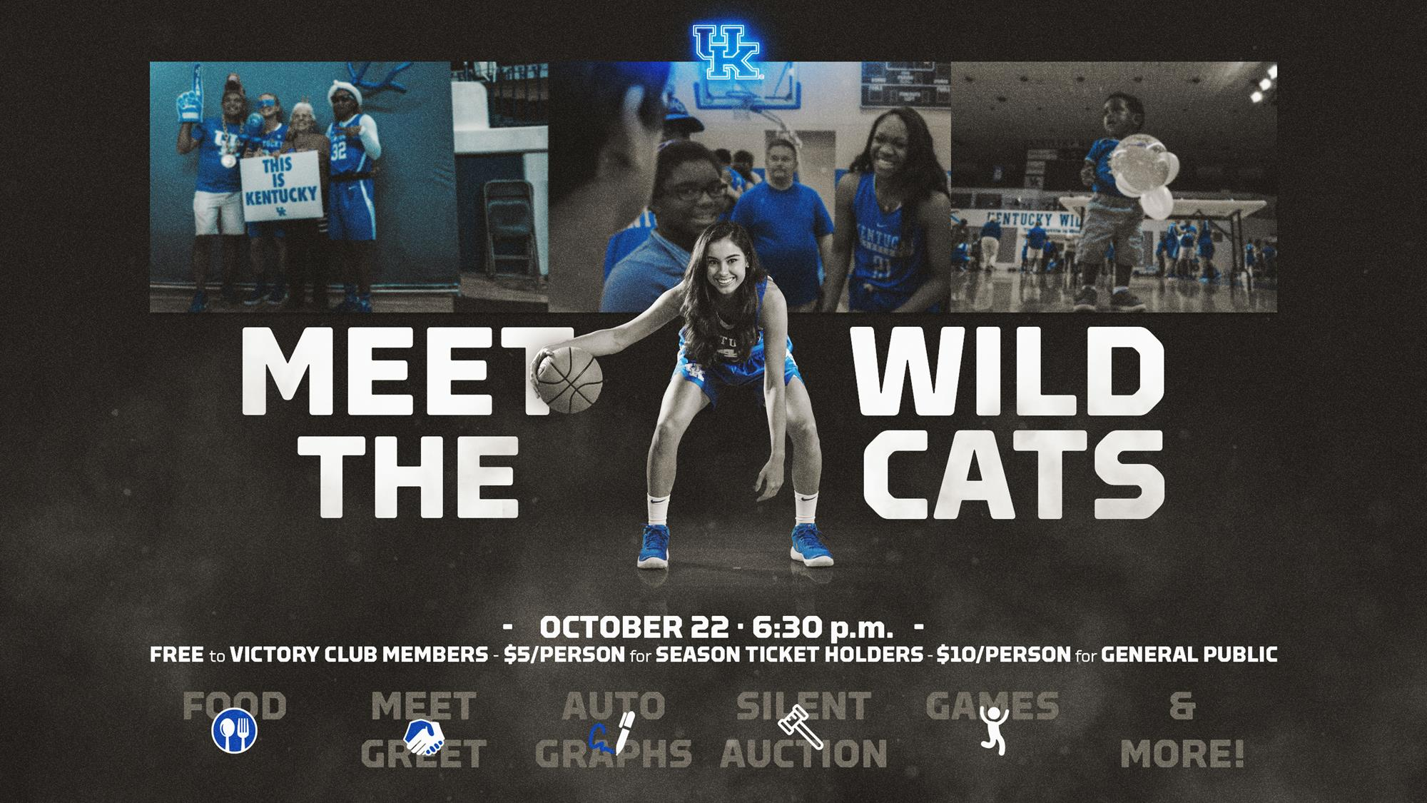 Kentucky WBB to Host Meet the Wildcats on Monday, Oct. 22