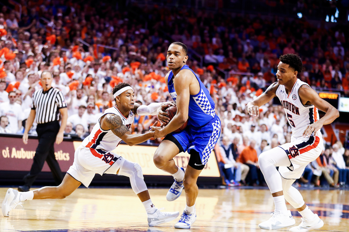 PJ Washington.

Kentucky beat Auburn 82-80 at Auburn Arena in Auburn, AL., on Saturday, January 19, 2019.

Photo by Chet White | UK Athletics
