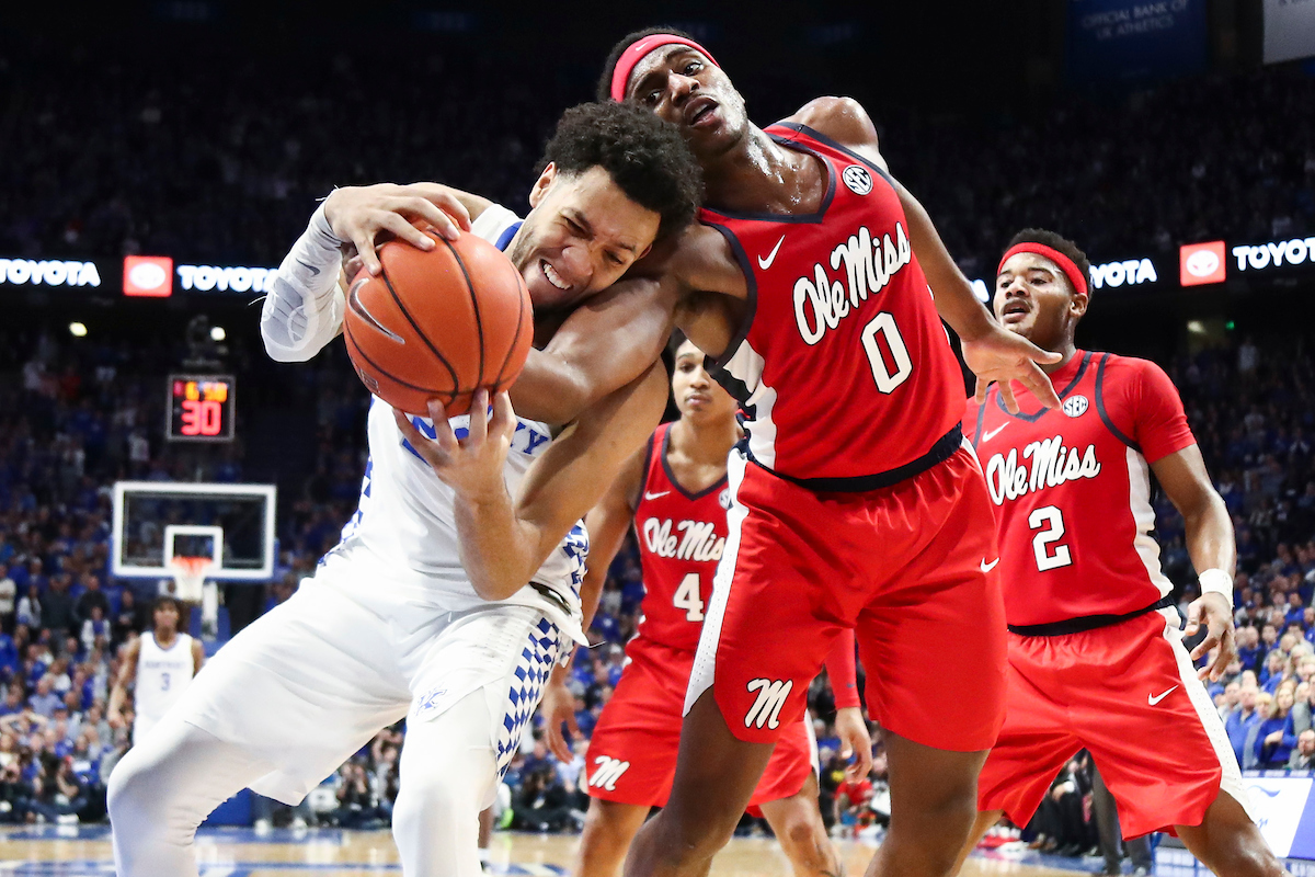 EJ Montgomery.

UK beat Ole Miss 67-62.

Photo by Chet White | UK Athletics