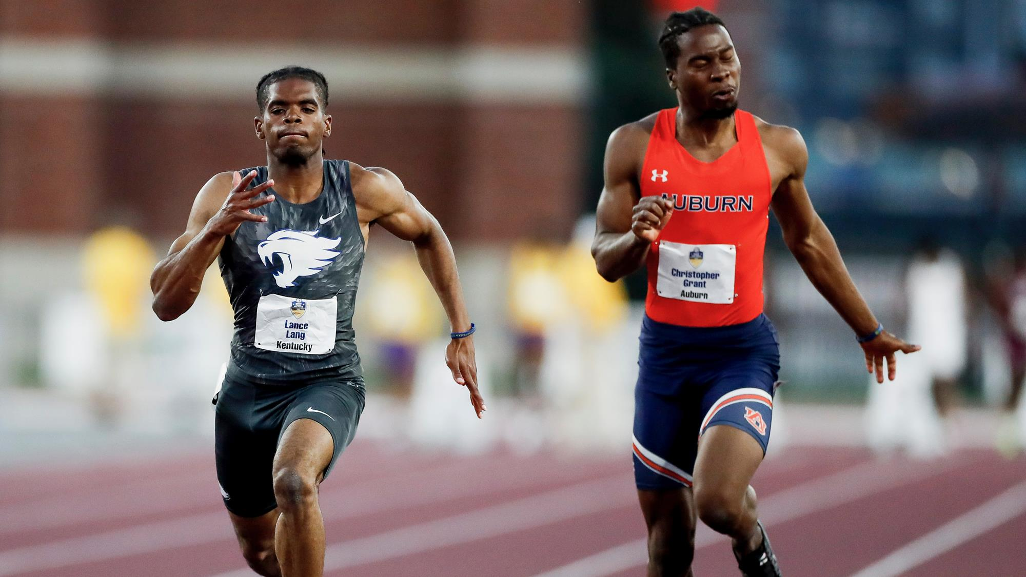 Lance Lang Ties UK Freshman Record at SEC Track and Field Championships