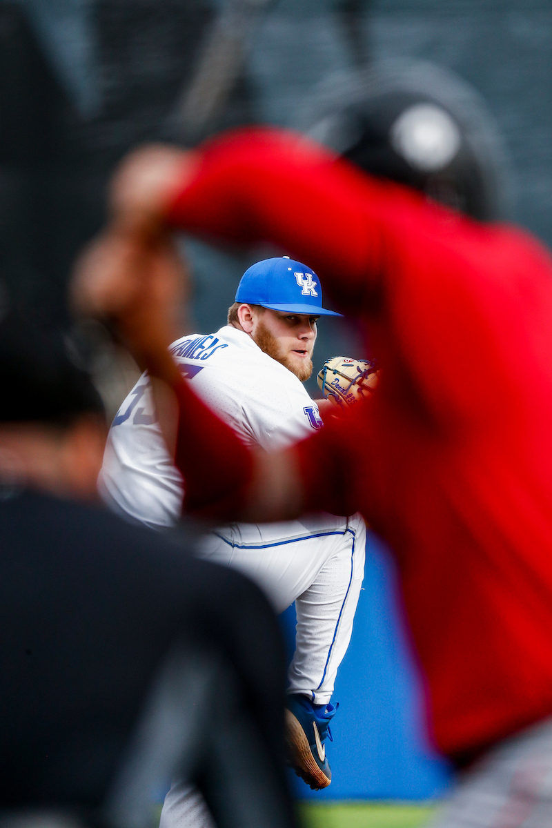 Cole Daniels.

Kentucky beat SIU-Edwardsville 6-4 at Kentucky Proud Park.

Photo by Chet White | UK Athletics