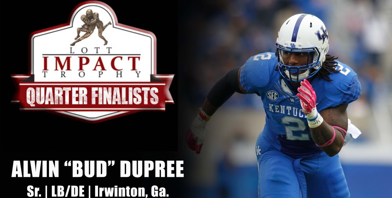 Bud Dupree Named Quarterfinalist for Lott IMPACT Trophy