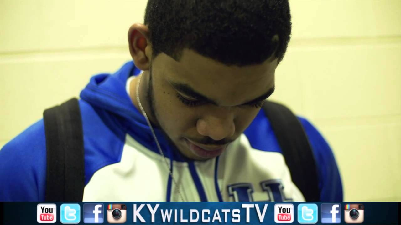 Kentucky Wildcats TV: Towns, Johnson, and Booker - Louisville Postgame