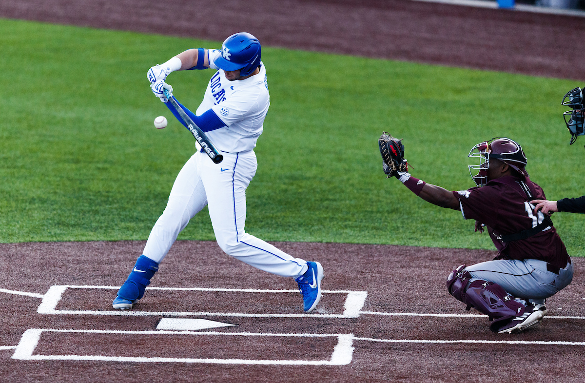 Kentucky baseball defeated EKU 7-3 on opening day at Kentucky Proud Park. 

Photo by Elliott Hess | UK Athletics