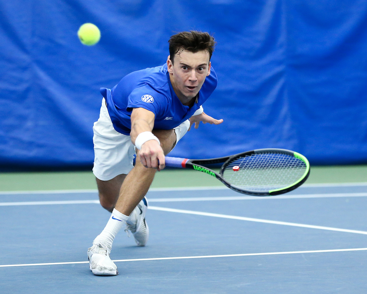 Francois Musitelli.

Kentucky defeats VCU 7-0.

Photo by Tommy Quarles | UK Athletics