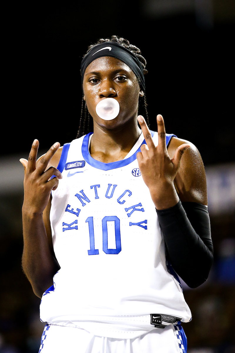 Rhyne Howard.  

Kentucky beats Samford 88-54.

Photo by Eddie Justice | UK Athletics