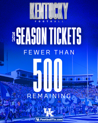 Limited Remaining Season Tickets