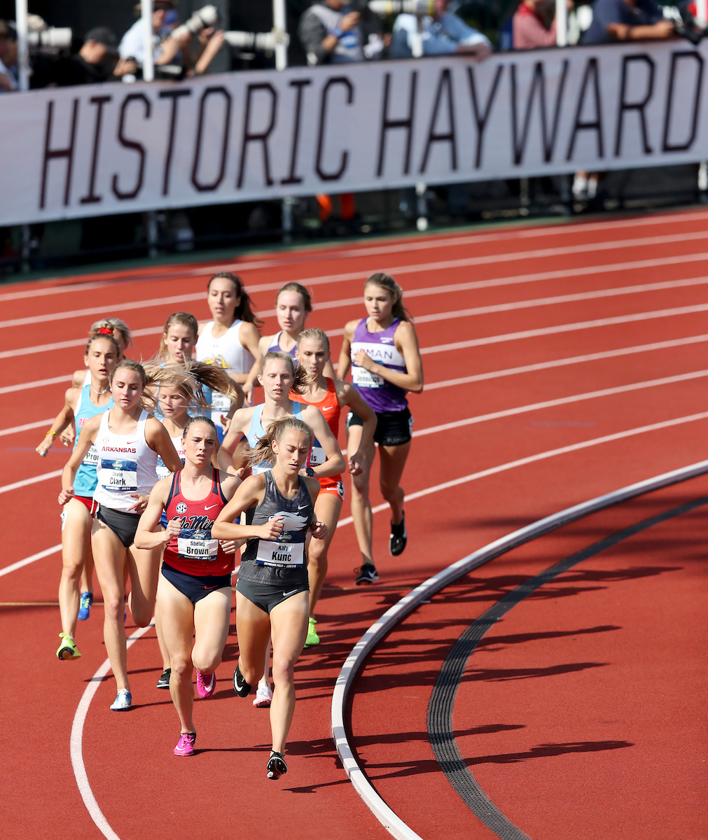 Katy Kunc.

Day two of the NCAA Track and Field Outdoor National Championships. Eugene, Oregon. Thursday, June 7, 2018.

Photo by Elliott Hess | UK Athletics