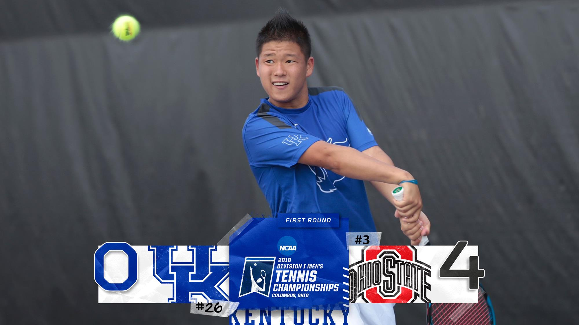 Kentucky Men’s Tennis Exits NCAA Tournament After 40 Loss to Ohio