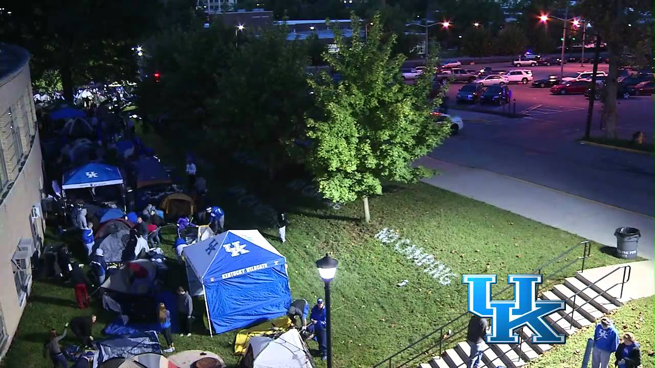 Big Blue Madness Setup Time Lapse