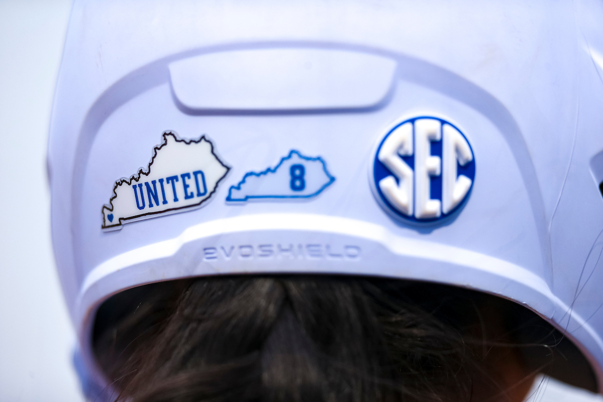 Helmet.

Kentucky beats Valpo 10-2.

Photo by Eddie Justice | UK Athletics