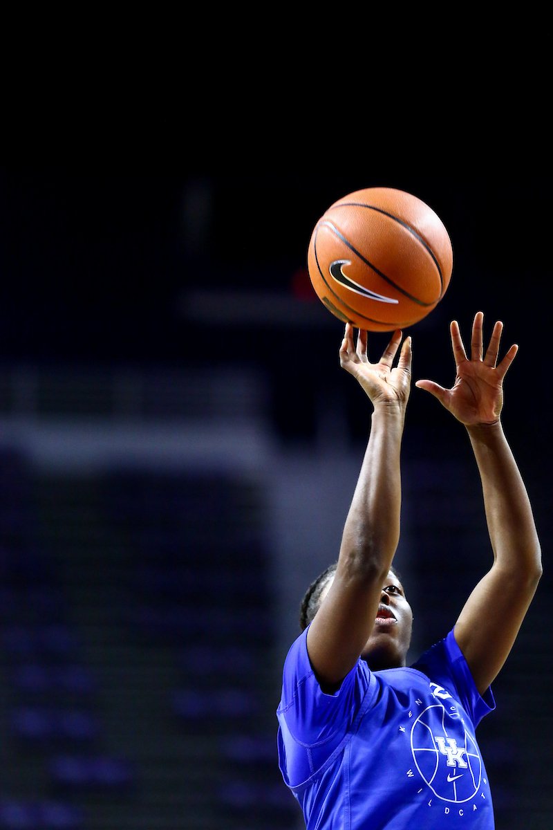 Kameron Roach.  

Kentucky WBB Practice.

Photo by Eddie Justice | UK Athletics