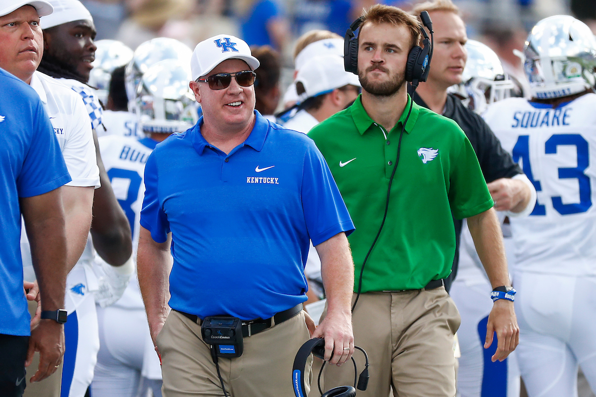 Mark Stoops.

The UK football team beat Penn State27-24 in the Citrus Bowl.

Photo by Chet White | UK Athletics