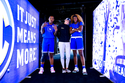 Dre’Una Edwards. Rhyne Howard.

Kentucky shootaround day one for the SEC Tournament.

Photo by Eddie Justice | UK Athletics