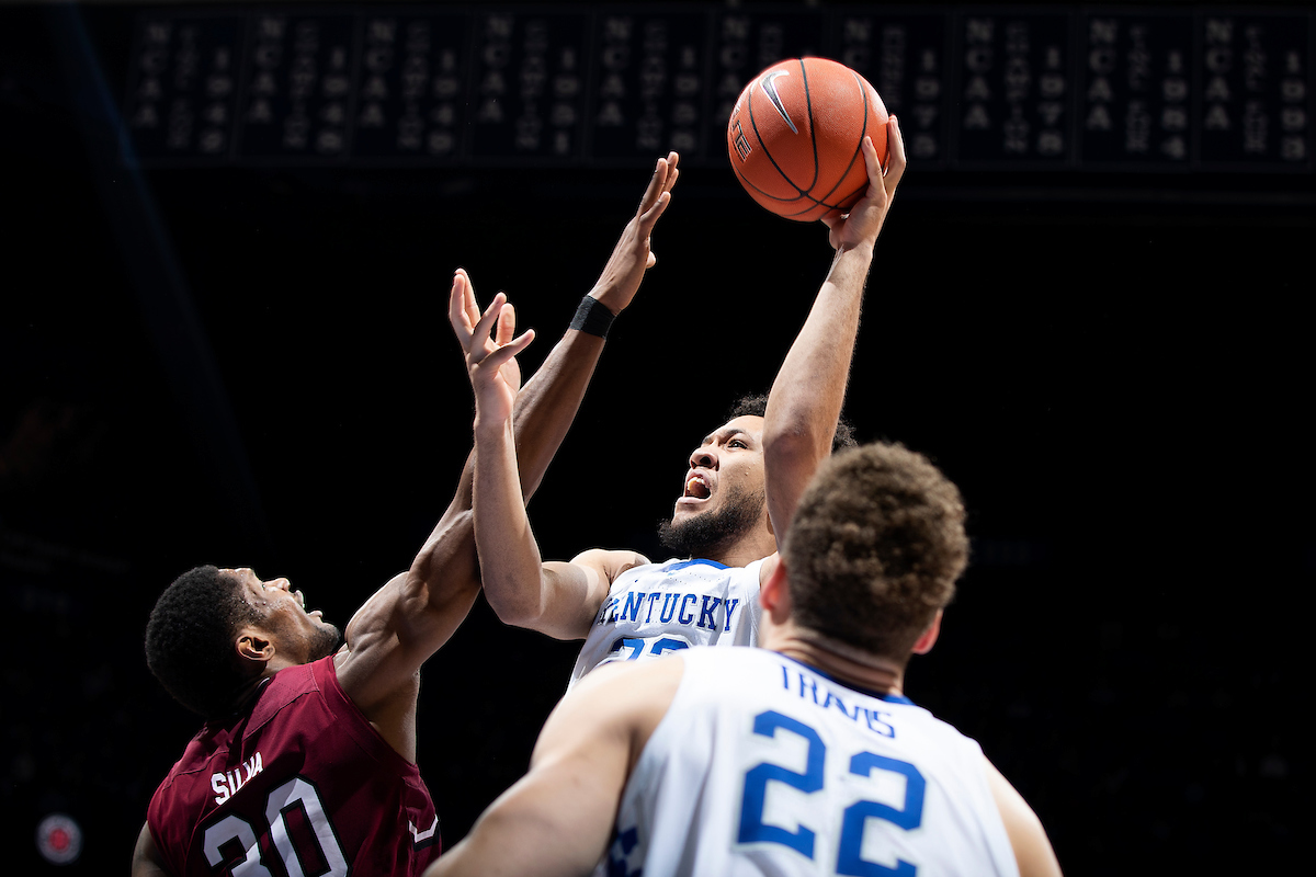 EJ Montgomery.

The University of Kentucky men's basketball team beats South Carolina 76-48.

Photo by Chet White| UK Athletics