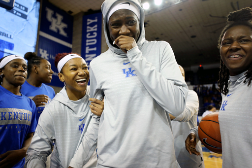 Rhyne Howard
Women's basketball defeats Mt. St. Mary?s University. 

Britney Howard | UK Athletics