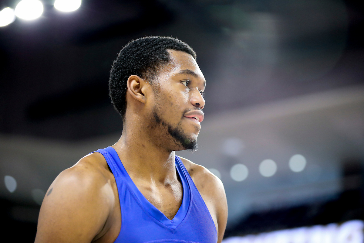 Keion Brooks Jr.

Kentucky loses to Auburn, 66-59.

Photo by Chet White | UK Athletics