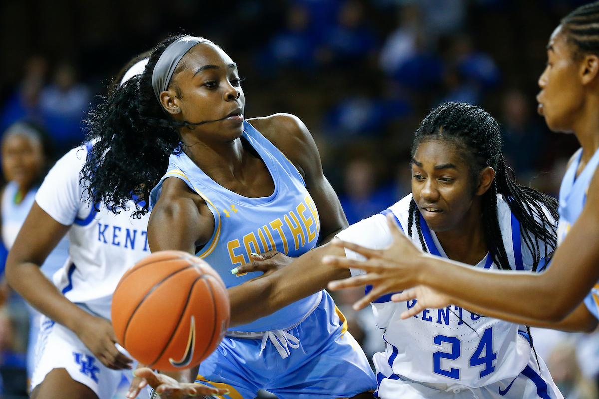 Taylor Murray.

UK women's basketball beat Southern 91-41.

Photo by Chet White | UK Athletics