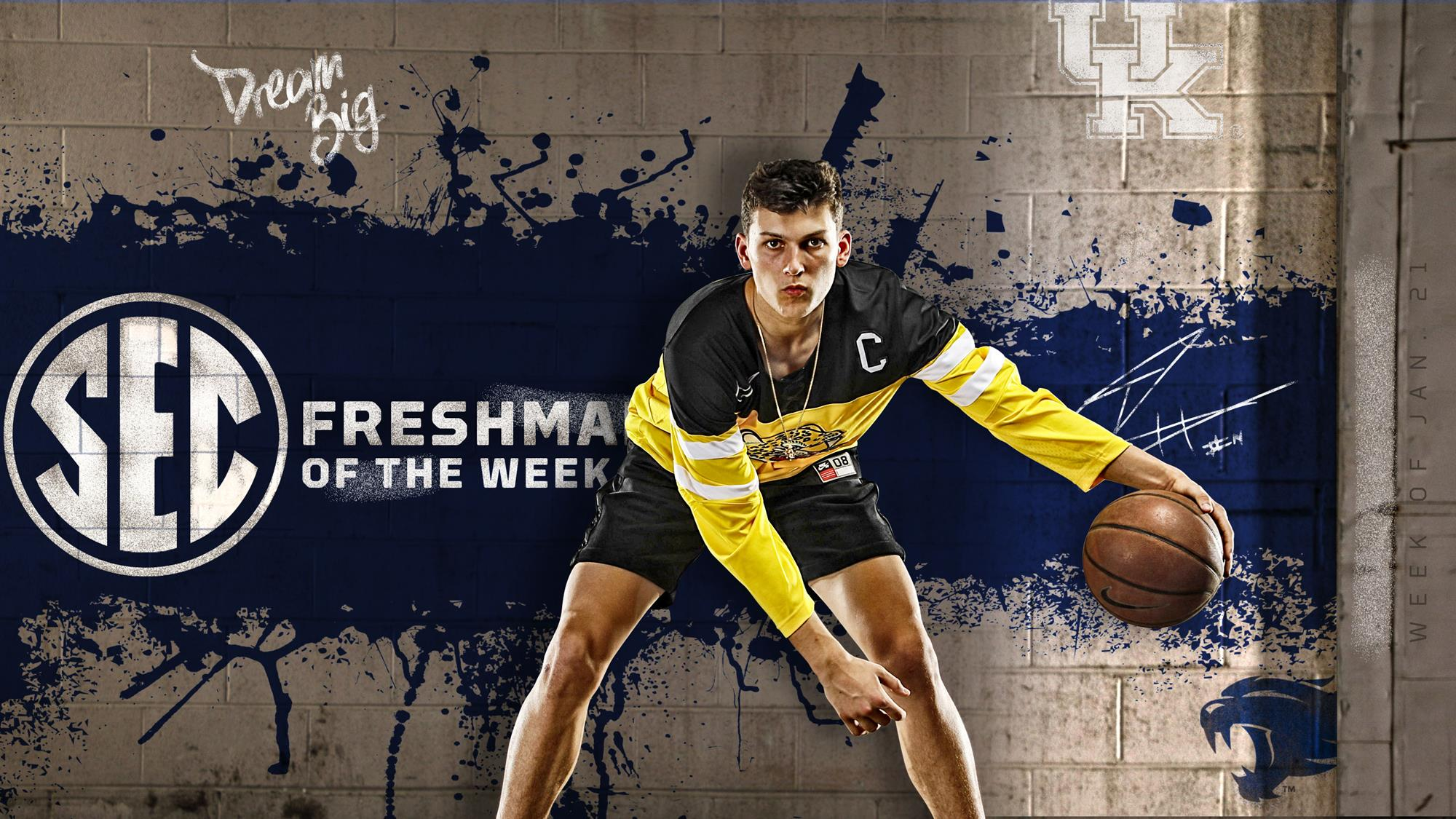 Herro Wins SEC Freshman of the Week Honor