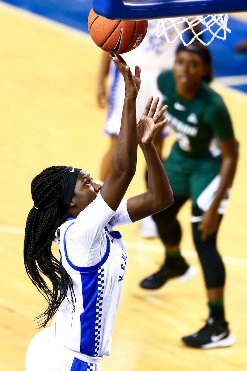 Rhyne Howard. 

Kentucky beats Stetson 67-48. 

Photo by Eddie Justice | UK Athletics