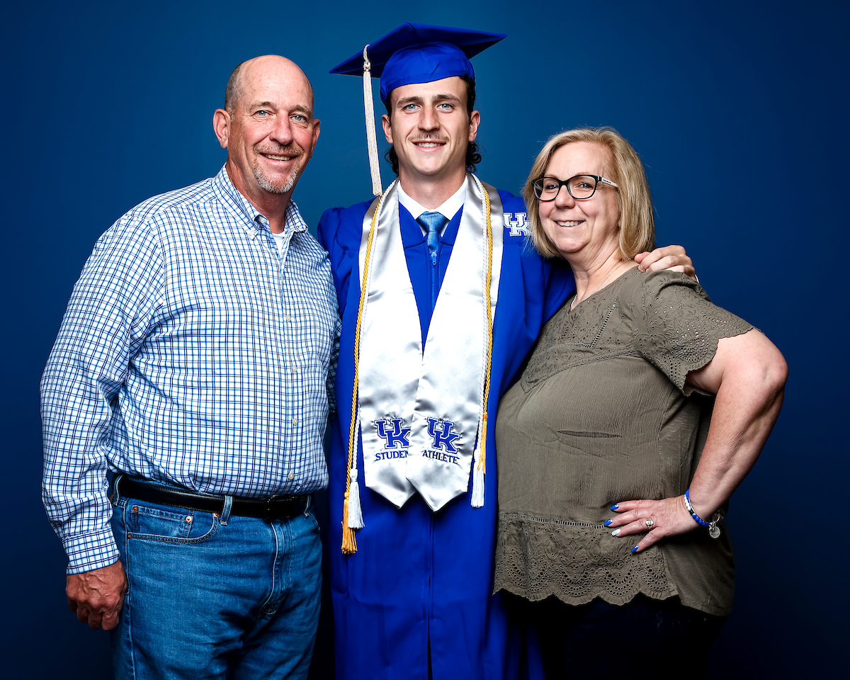 Joe Jardine.

May 2022 CATS graduation.

Photo by Eddie Justice | UK Athletics