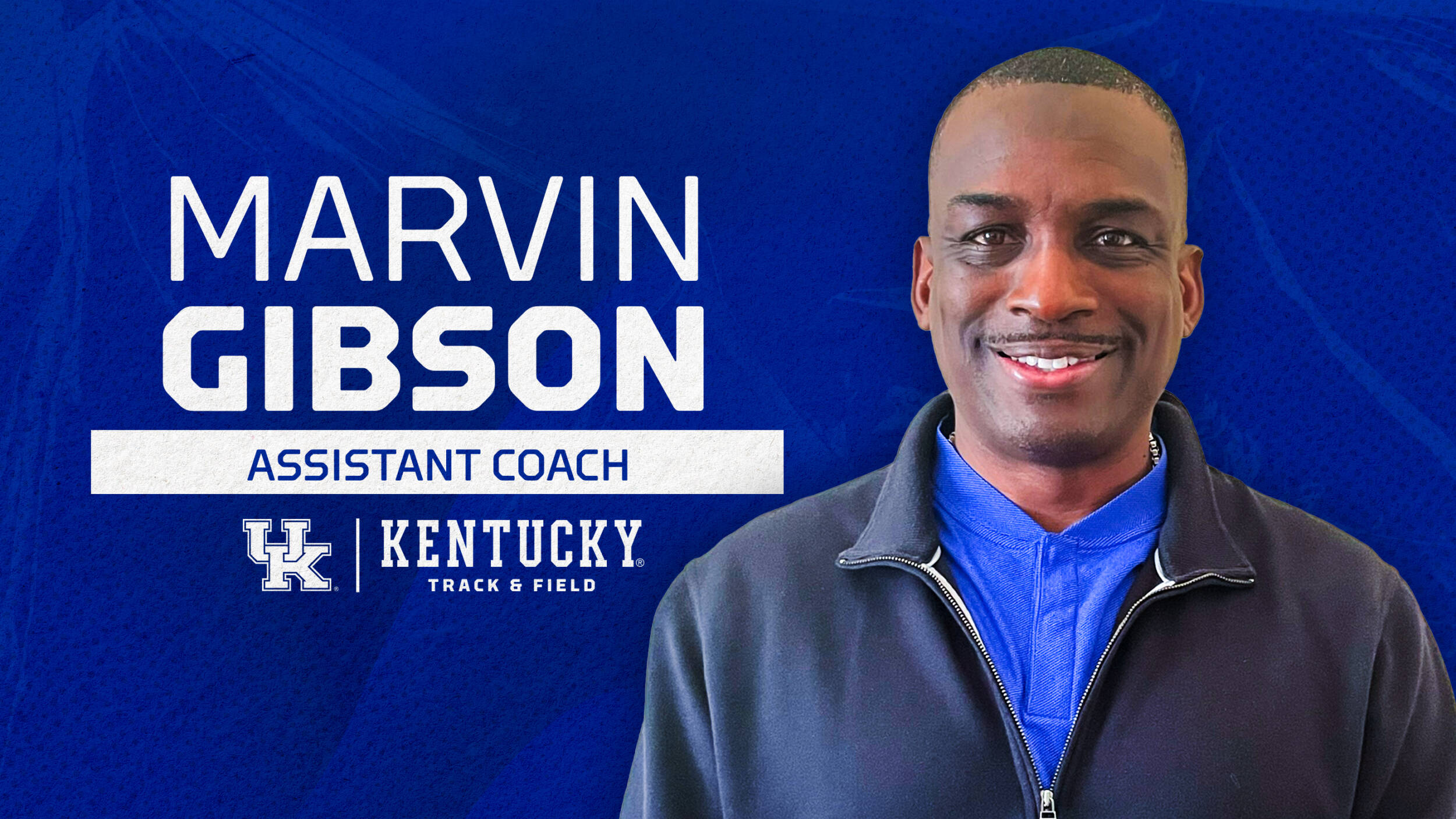 Marvin Gibson Hired as Kentucky Track & Field Assistant Coach