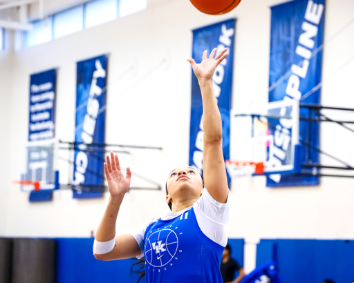 Jada Walker.

Kentucky Women’s Basketball Practice. 

Photo by Eddie Justice | UK Athletics