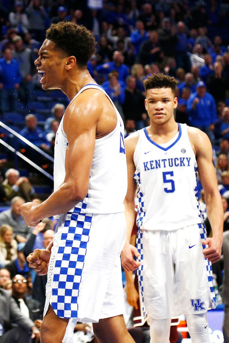 PJ Washington.

The University of Kentucky men's basketball team defeats Mississippi State 78-65 on Tuesday, January 23, 2017, in Lexington's Rupp Arena.

Photo by Quinn Foster I UK Athletics
