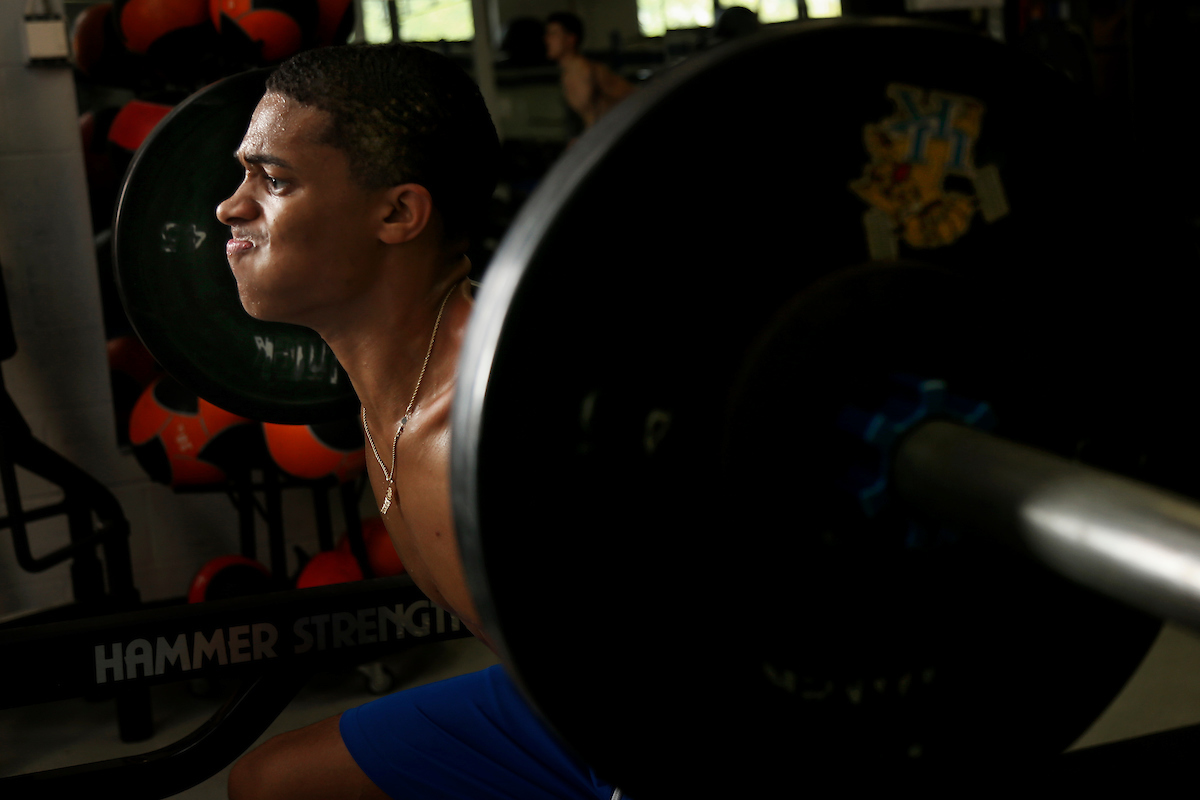 Big Blue Caravan. Somerset, Ky. Somerset Kroger. June 21, 2018.

Photo by Chet White | UK Athletics