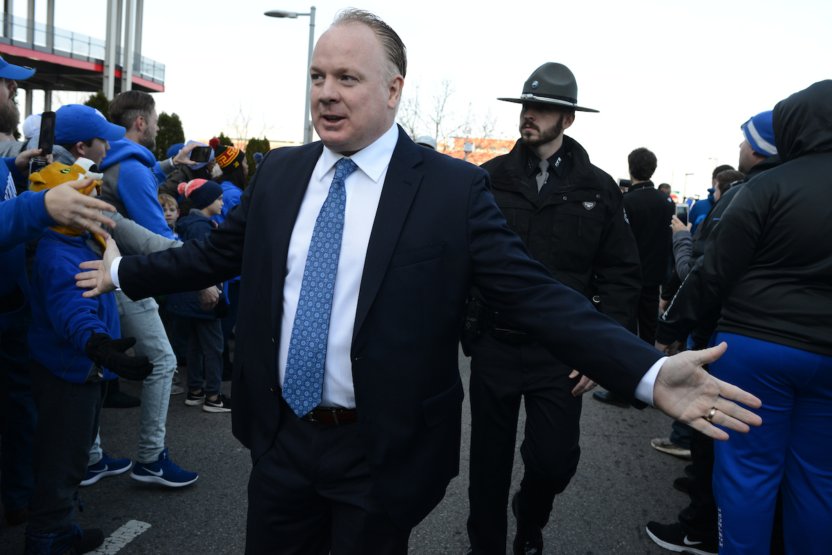 Mark Stoops

The University of Kentucky football team falls to Northwestern 23-24 in the Music City Bowl on Friday, December 29, 2017, at Nissan Field in Nashville, Tn.