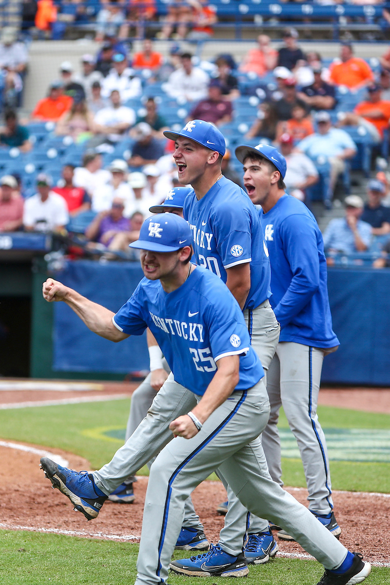 Mason Moore. Wyatt Hudepohl.

Kentucky beats Auburn 3-1.

Photo by Sarah Caputi | UK Athletics