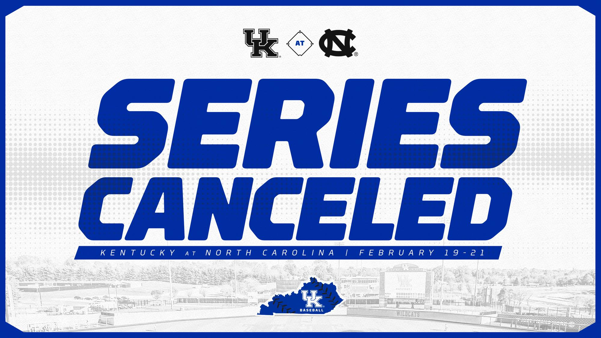 Kentucky Baseball Season-Opening Series Canceled