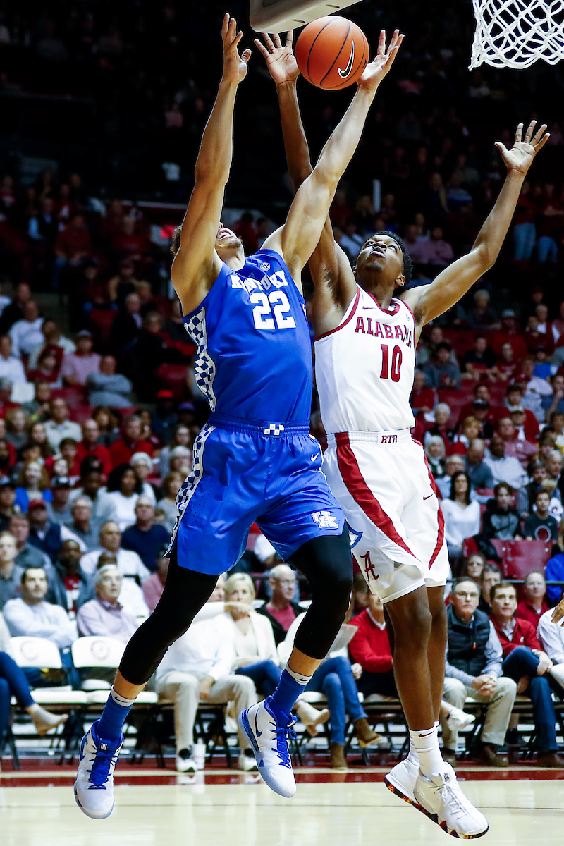 Reid Travis.

Kentucky falls to Alabama 77-75 on Saturday, January 5, 2019, at Coleman Coliseum in Tuscaloosa, AL.

Photo by Chet White | UK Athletics