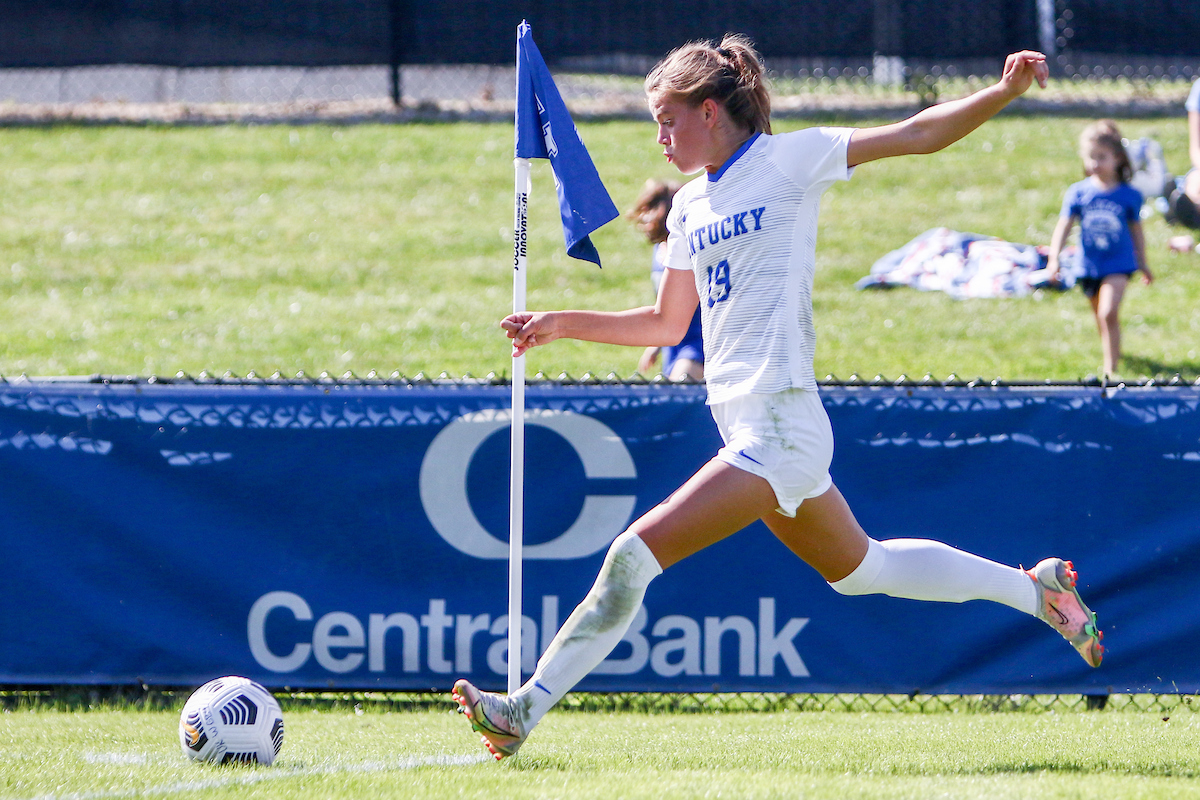 Sara Makoben-Blessing.

Kentucky falls to South Carolina 2 - 1.

Photo by Sarah Caputi | UK Athletics