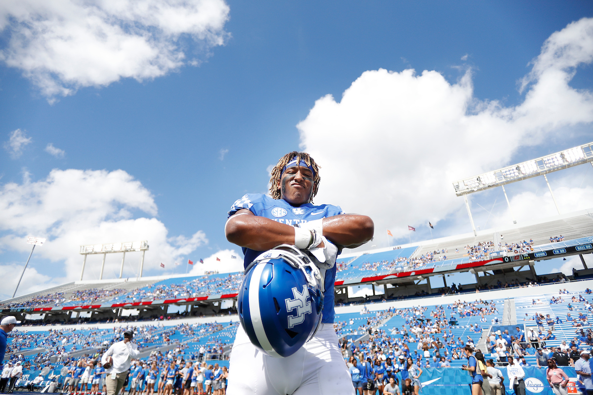Benny Snell.

Kentucky beats Central Michigan 35-20.


Photo by Chet White | UK Athletics