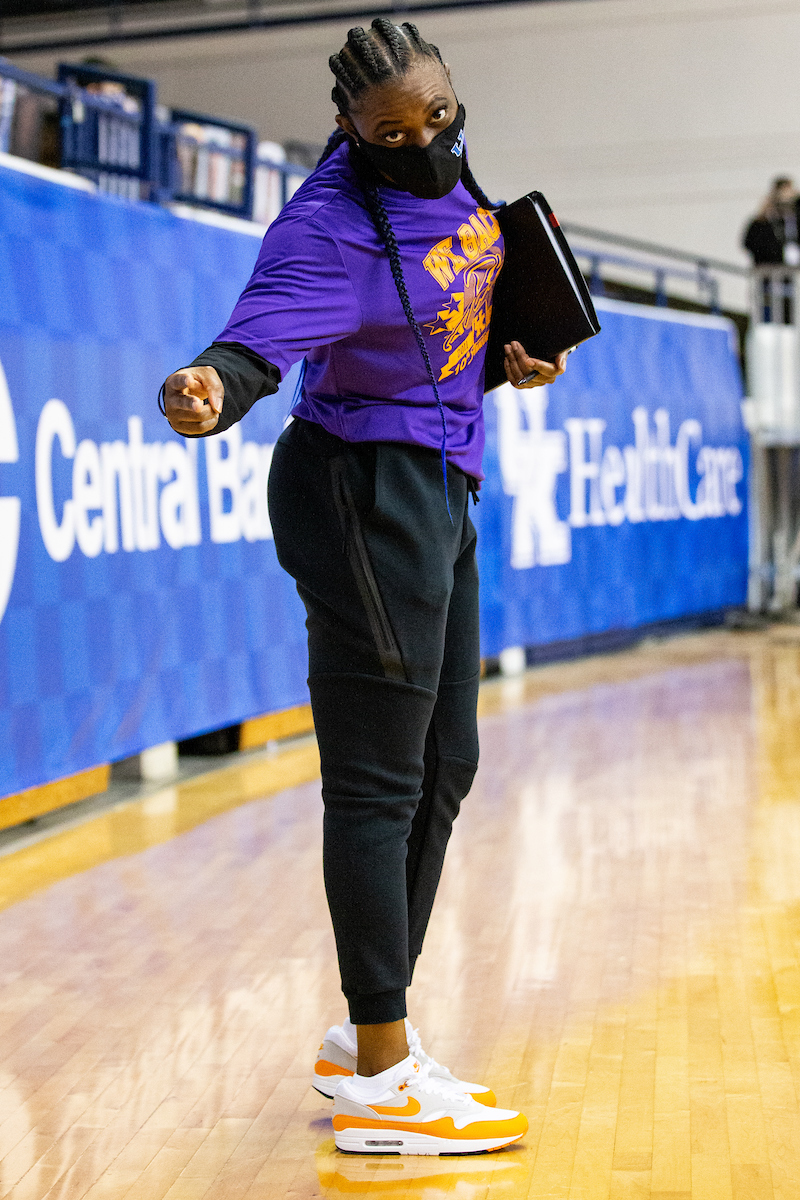 Niya Butts. 

Kentucky beat Vandy 80 - 73.

Photo by Eddie Justice | UK Athletics