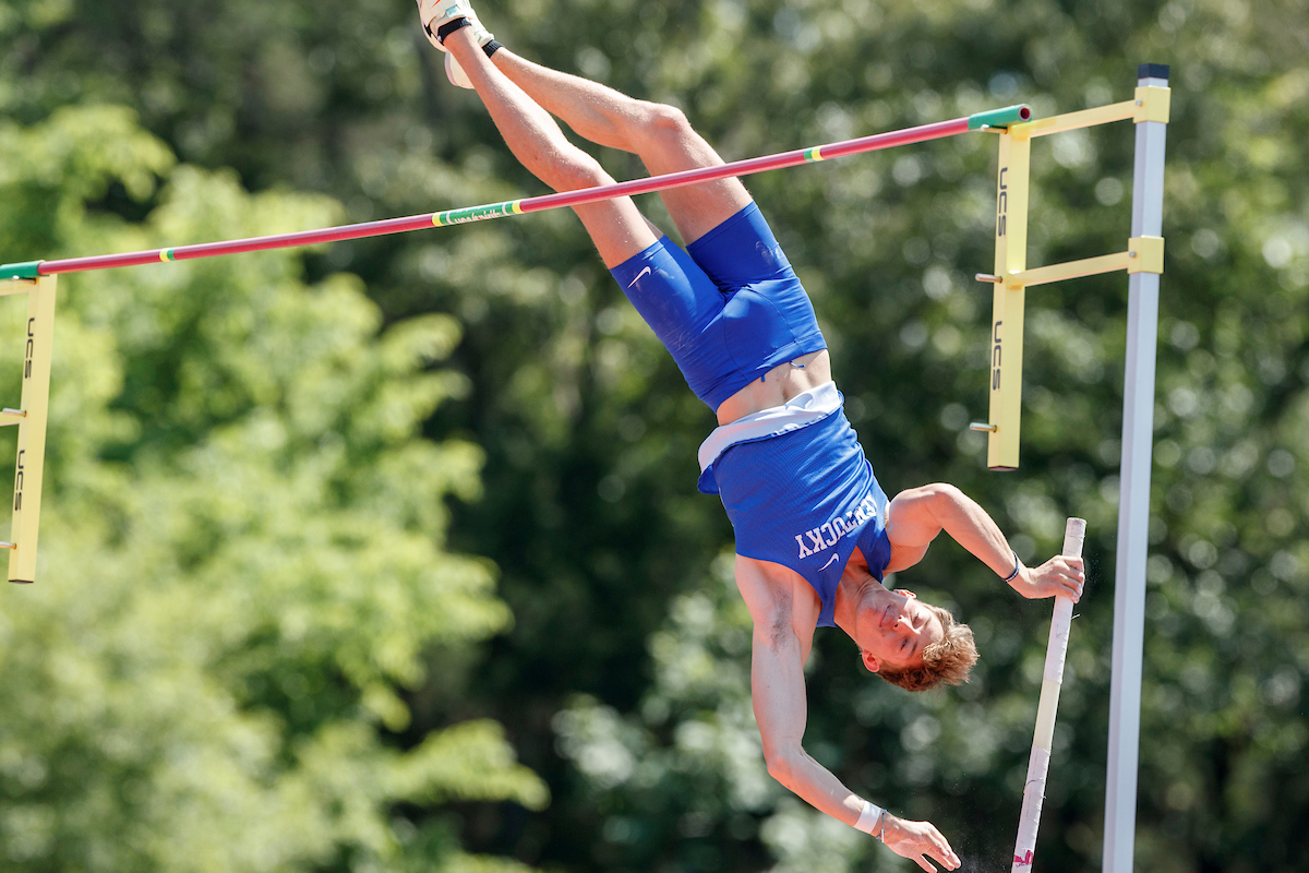 Keaton Daniel.

SEC Day 3.

Elliott Hess | UK Athletics