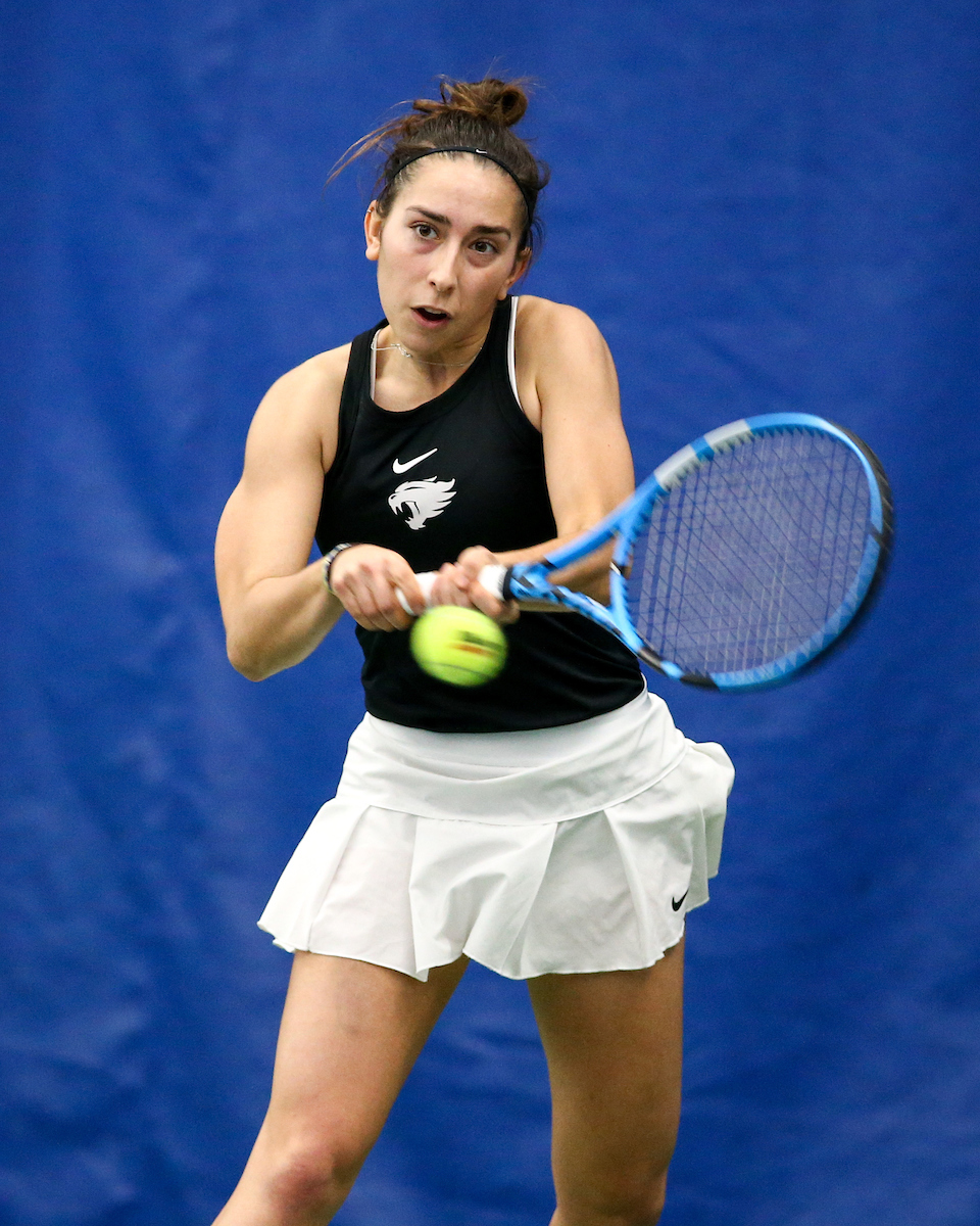 Maialen Morante. 

Kentucky beats Miami 7-0.

Photo by Eddie Justice | UK Athletics