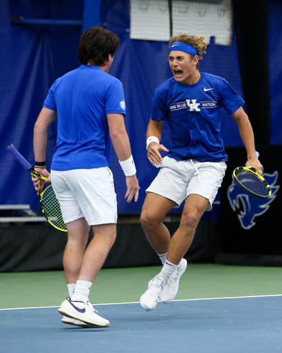 JJ Mercer. Liam Draxl.

Kentucky defeats Tennessee 4-3.

Photo by Tommy Quarles | UK Athletics