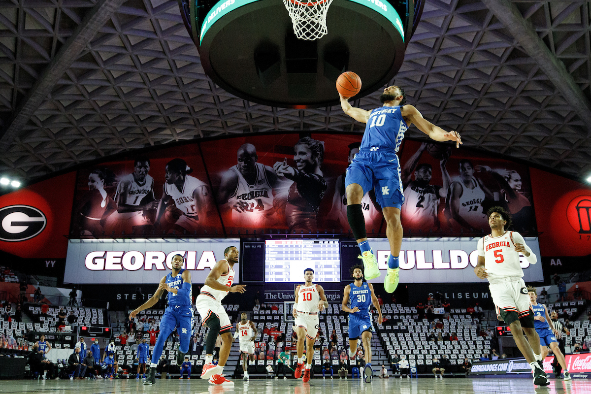 Davion Mintz.

Kentucky falls to Georgia, 63-62.

Photo by Elliott Hess | UK Athletics